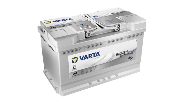 ΜΠΑΤΑΡΙΑ A6 VARTA SILVER DYNAMIC AGM xEV 80AH 800A/EN